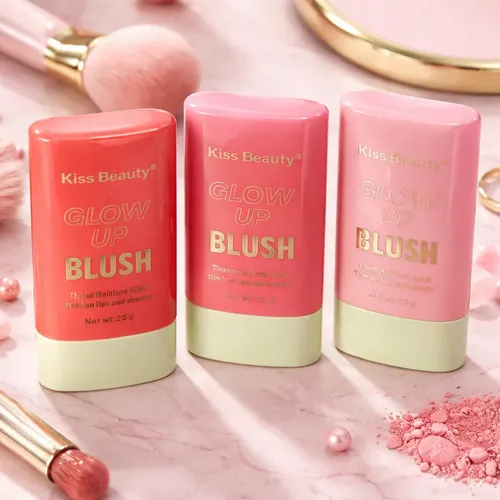 Kiss Beauty Rubor En Barra Formato Práctico Para Mujer