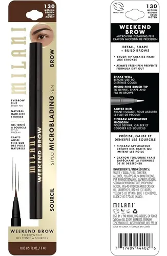 Milani Week Brow Tint 130 Medium Brown