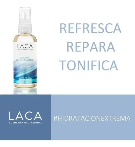 Bruma Equilibrante Laca Descongestiona Tonifica Hidrata Momento de aplicación Día/Noche Tipo de piel Todo tipo de piel