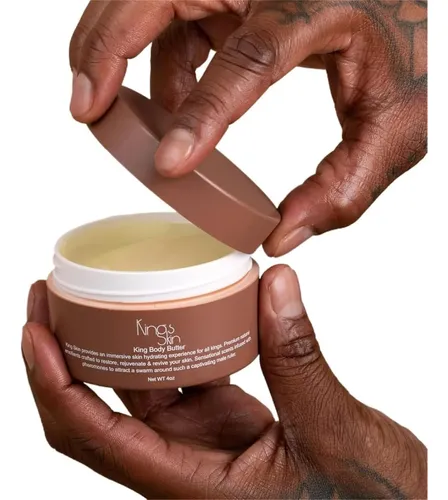 Manteca Corporal De Crowned Skin King: Aroma Cálido,