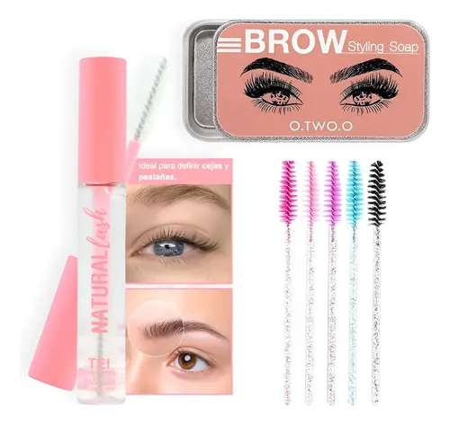 Kit Laminado Rimmel Y Cera Para Peinado De Cejas Y Pestañas