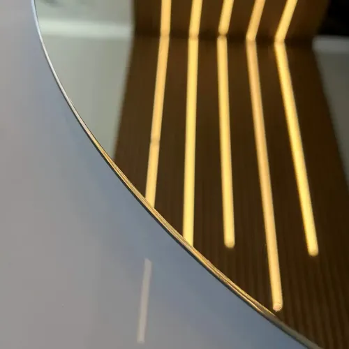 Espejo LED de Pared Brio con Luz Regulable y Antiempañante para Baño