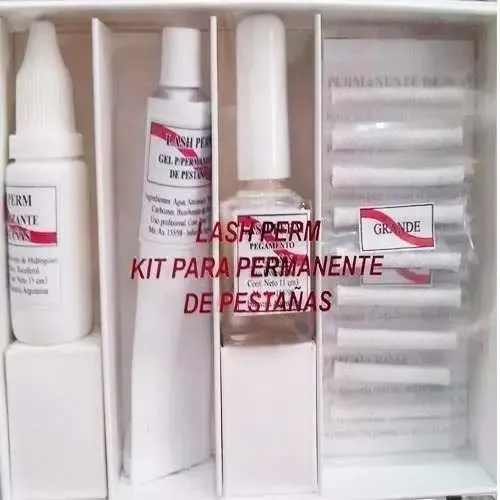 Kit Para Permanentacion De Pestañas 50 Servicios Lash Perm