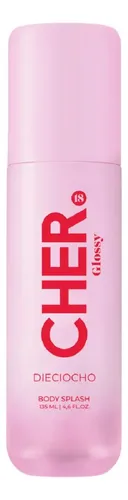 Body Splash Mujer Cher Dieciocho Glossy 135ml