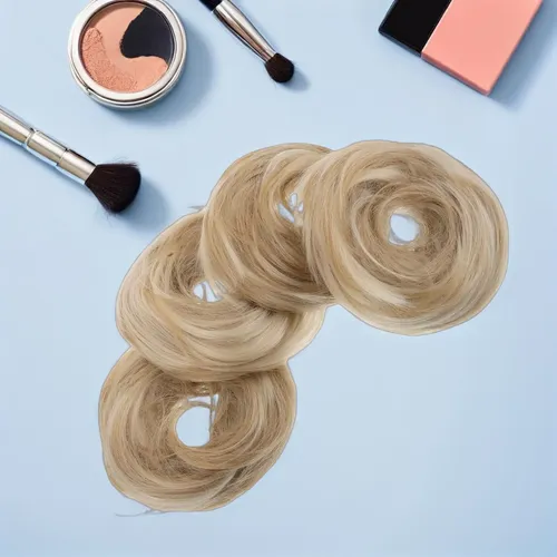 Moño De Pelo Para Extensiones De Cabello, 4 Unidades, Elásti