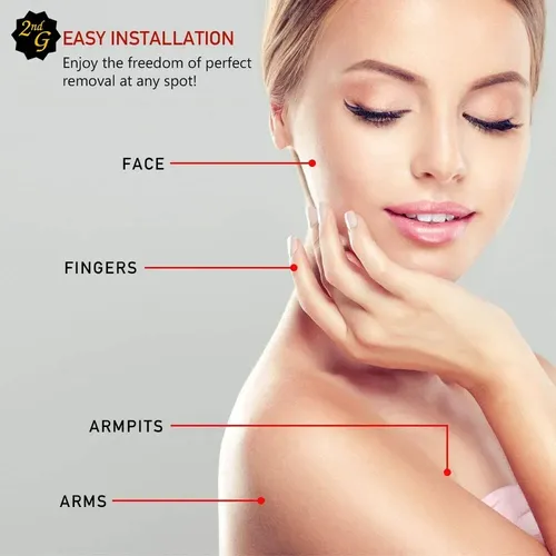 Cabezales Repuesto Para Depiladora Facial Mujer Gen 2