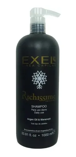 Kit Exel Shampoo + Acondicionador + Mascara Richissime Argan