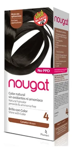 Tintura Nougat Color Nº4 Castaño Sin Amoníaco