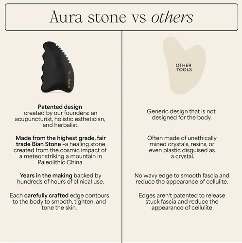 Masajeador Wildling Aura Stone Gua Sha Body Sculpting
