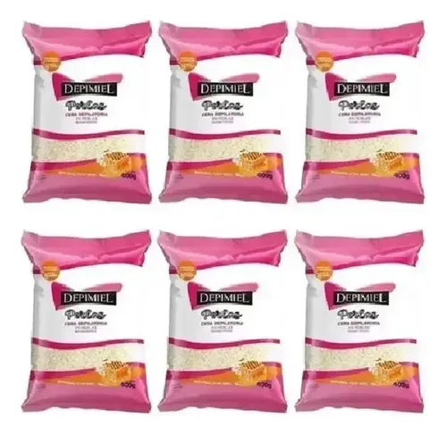 Cera Depimiel Natural Con Miel En Perlas 400g X6un