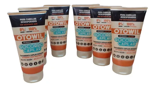 Otowil Socorro Capilar Sin Enjuague 120 Gr X6