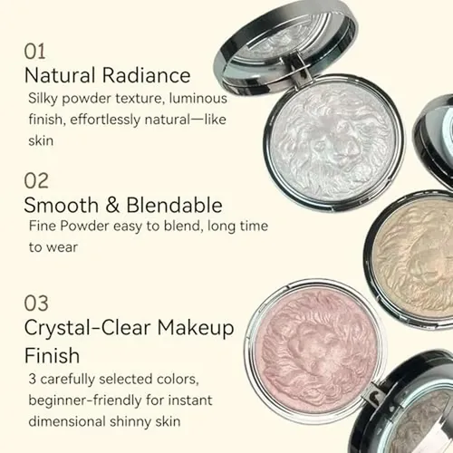 Paleta De Iluminadores Faciales K’apeine, Pearl Shimmer Sing
