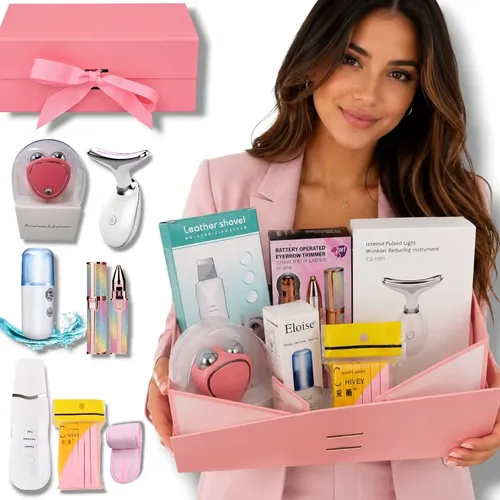 Kit Skincare Facial Completo Con Caja De Regalo/set Facial 3
