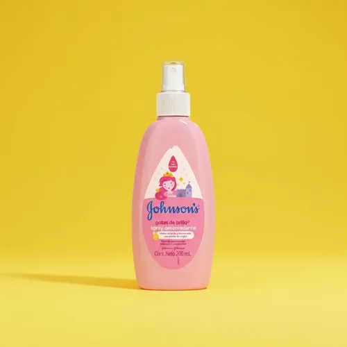 Johnsons Spray Desenredante Gotas De Brillo X 200ml