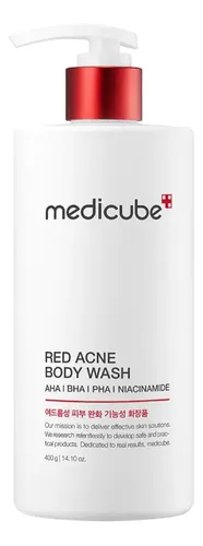 Medicube Red Acne Body Wash 2.0 400gr Gel De Baño Corporal