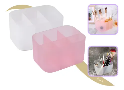 Porta Pinceles Limas Lápices Organizador 6 Divisiones Uñas