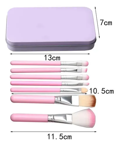 Set De Brochas De Maquillaje Zhiye Pimoys Children, 7 Piezas