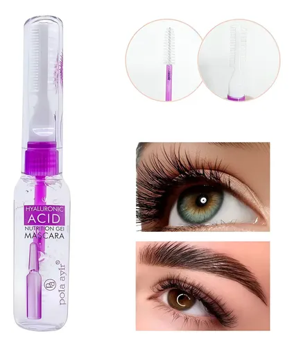 Gel Modelador Para Cejas Doble Cepillo C/acido Hialurónico