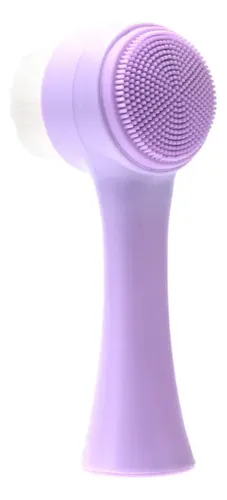 Cepillo Limpieza Facial Skora Beauty Exfoliante Doble Color