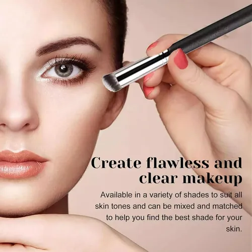 Corrector De Ojeras Colorido Talzpro 4 Tonos Con Brocha