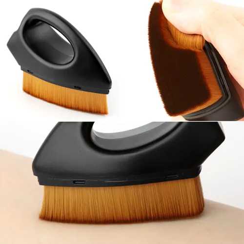 Brocha Plana Para Base Líquida Y Cremosa Maquillaje