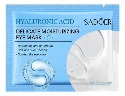Sadoer Parche Para Ojeras Eye Mask Con Acido Hialuronico X3 Todo Tipo De Piel