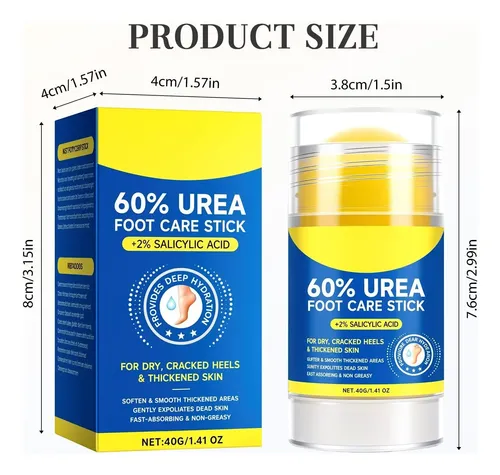 Crema Hidratante Y Antigrietas For Pies Con 60 % De Urea
