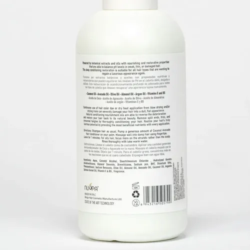 Acondicionador Nuspa Todo Tipo Cabello Coco Y Avocado X450ml