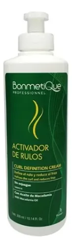 Crema De Peinar Activador De Rulos 300ml Bonmetique