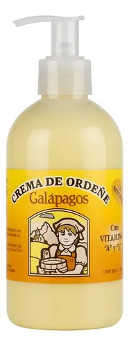 Crema De Ordeñe Aloe Vera Vitaminas A Y E Con Válvula 240grs