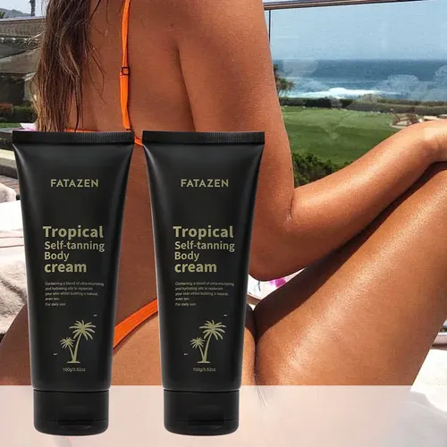 Crema Autobronceadora Tropical, Sin Daños Uv
