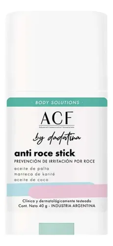 Acf By Dadatina Anti Roce Stick Prevención De Irritación 40g