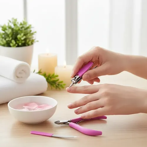 Kit Manicura 4 Piezas Portatil Compacto Liviano Ramos Mejia