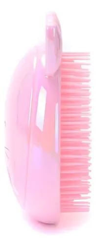 Cepillo Desenredante De Cabello Unicornio Gatito Holografico