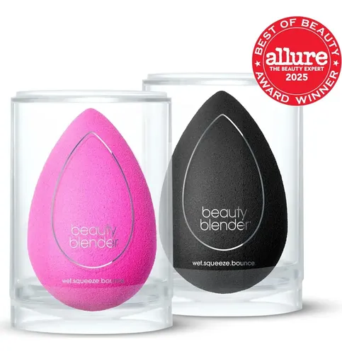 Esponja Maquillaje Beautyblender 2p Rosa Y Negra