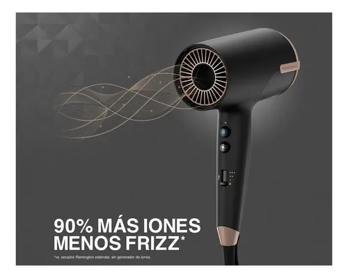 Secador Remington One D31a 2000w Negro Iónico
