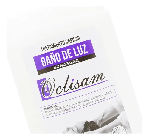 Oclisam Tratamiento Capilar Baño De Luz Mascara 1kg