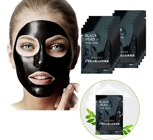 Mascara Negra Ideal Punto Negros Limpia Poros X 2 Unidades