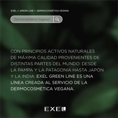 Serum Reforzador Acido Hialuronico Green Line Exel Vegano