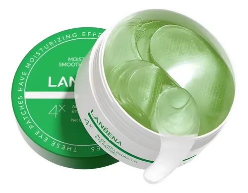 Parches Para Ojeras Lanbena Aloe Vera Hydra-gel 60u Todo Tipo De Piel