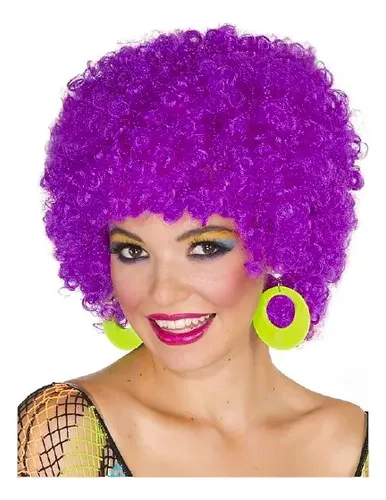Peluca Super Afro Cotillon