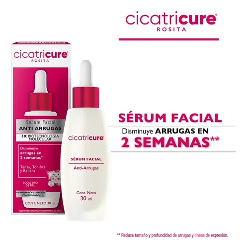 Cicatricure Serum Facial Antiarrugas Rosita 30ml