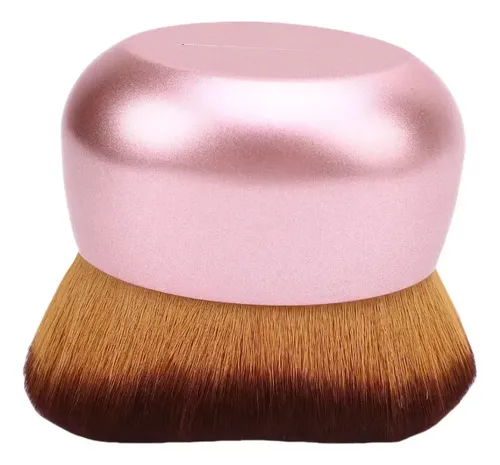 Brocha Bronceadora Para Rostro Y Cuerpo Lila Bs Mall Lila