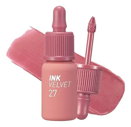 Peripera Ink Lip Tint-color De Alto Pigmento/tono Nude-vegan