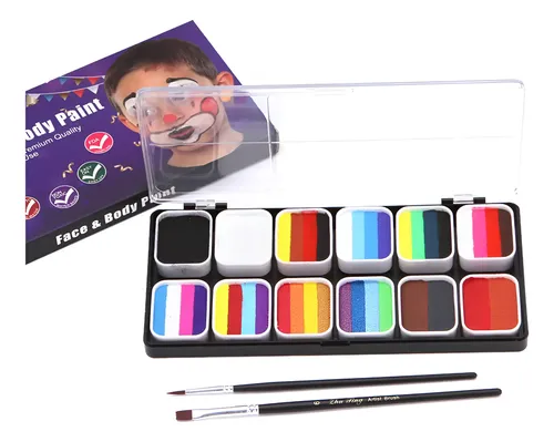 Kit De Pintura Facial Activado Con Agua, Juego De 30 2026