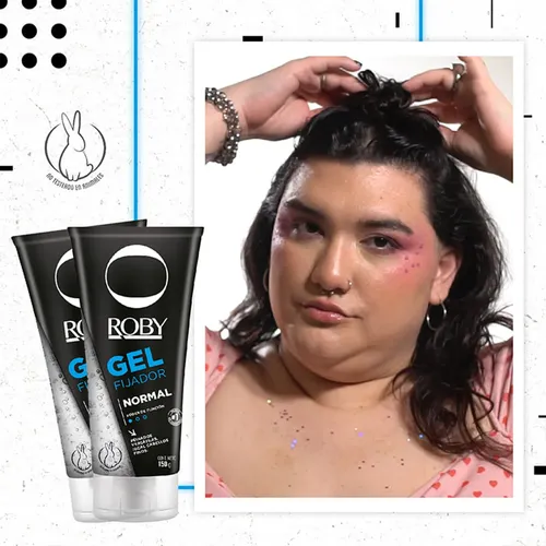 Fijador Para El Cabello Roby Gel Normal 150 Gr