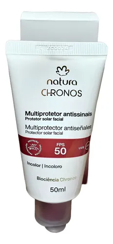 Natura Chronos Multiprotector Solar Facial Spf 50