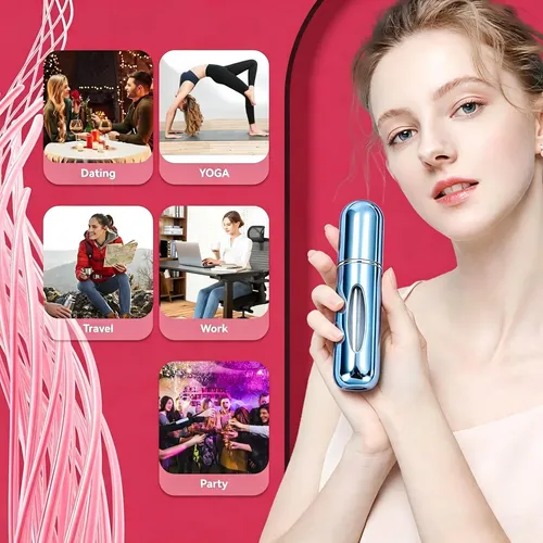 Botella De Perfume Compacta Ligera Para Mujer Salida Diaria