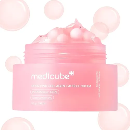 Medicube Salmon Dna Pdrn Pink Collagen Capsule Cream Coreano