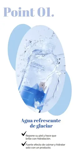 Mixsoon Glacier Water Hyaluronic Acid Serum X300ml